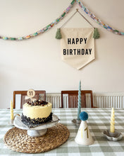 Load image into Gallery viewer, Custom Large 'Happy Birthday' Canvas Banner