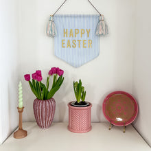 Load image into Gallery viewer, Seconds Easter Banner - Blue Stripe