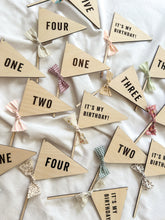 Load image into Gallery viewer, 'It's My Birthday' Pennant Flag