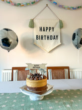Load image into Gallery viewer, Large 'Happy Birthday' Canvas Banner