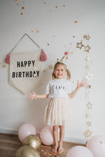 Load image into Gallery viewer, Large 'Happy Birthday' Canvas Banner