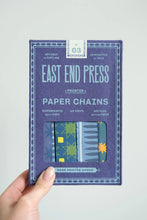 Load image into Gallery viewer, Blue & Yellow Paper Chain Kit by East End Press