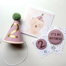 Load image into Gallery viewer, Bella Bear Birthday Card