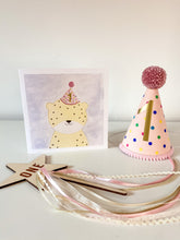 Load image into Gallery viewer, Charlie Cheetah Birthday Card