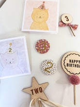 Load image into Gallery viewer, Clara Cat Birthday Card