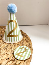 Load image into Gallery viewer, Patterned Number Birthday Badges