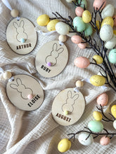 Load image into Gallery viewer, Personalised Easter Bunny Decoration