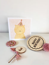 Load image into Gallery viewer, Clara Cat Birthday Card