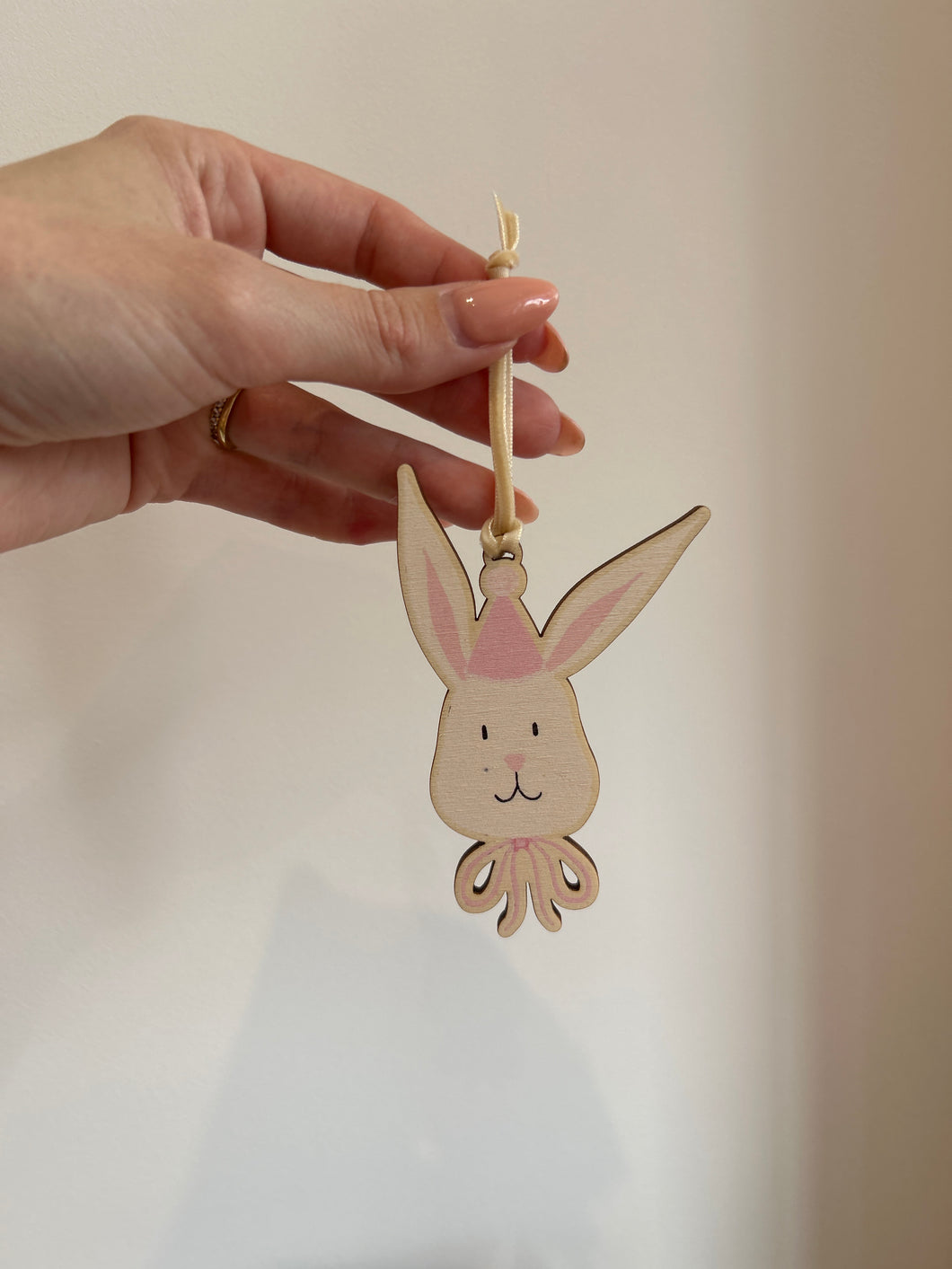 Pink Hat Easter Decoration