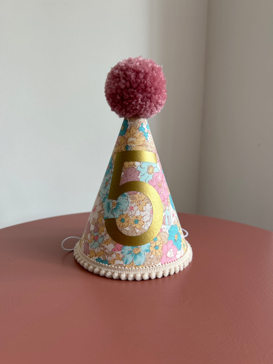 5 - Spring Floral Party Hat