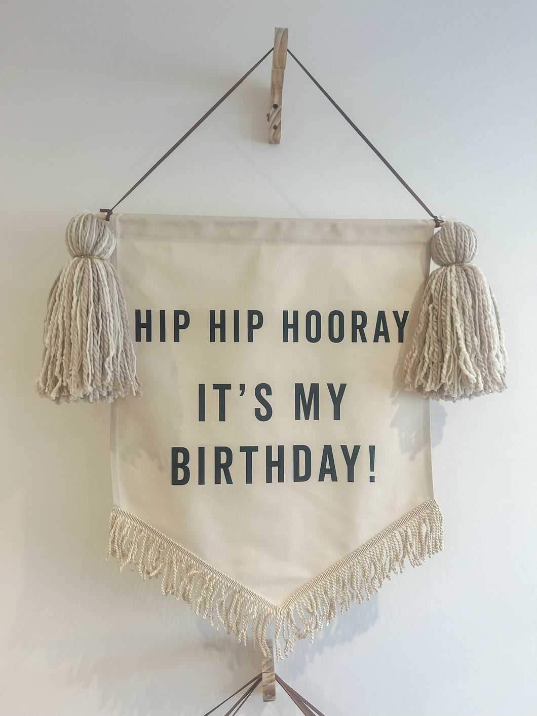 6. Limited Edition ‘Hip Hip Hooray It’s My Birthday’ Large Banner