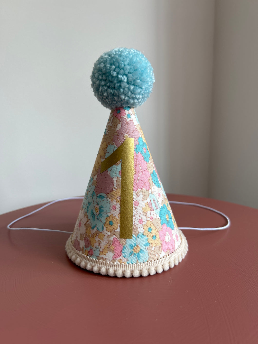 1 - Spring Floral Party Hat