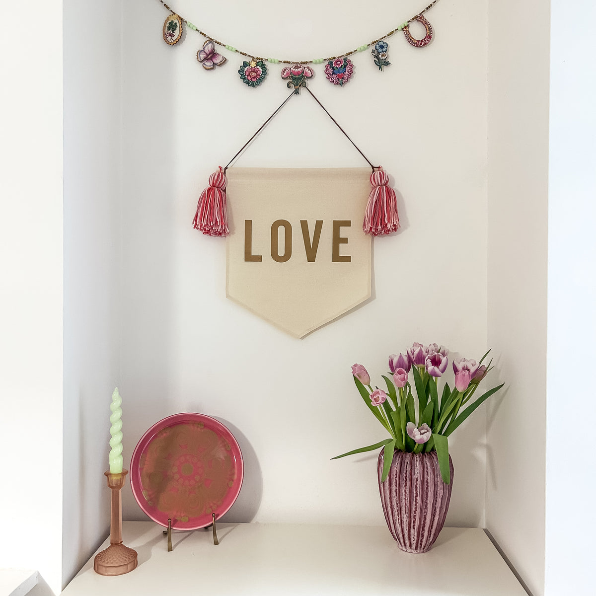 'LOVE' Banner – Meg Cat Hooray