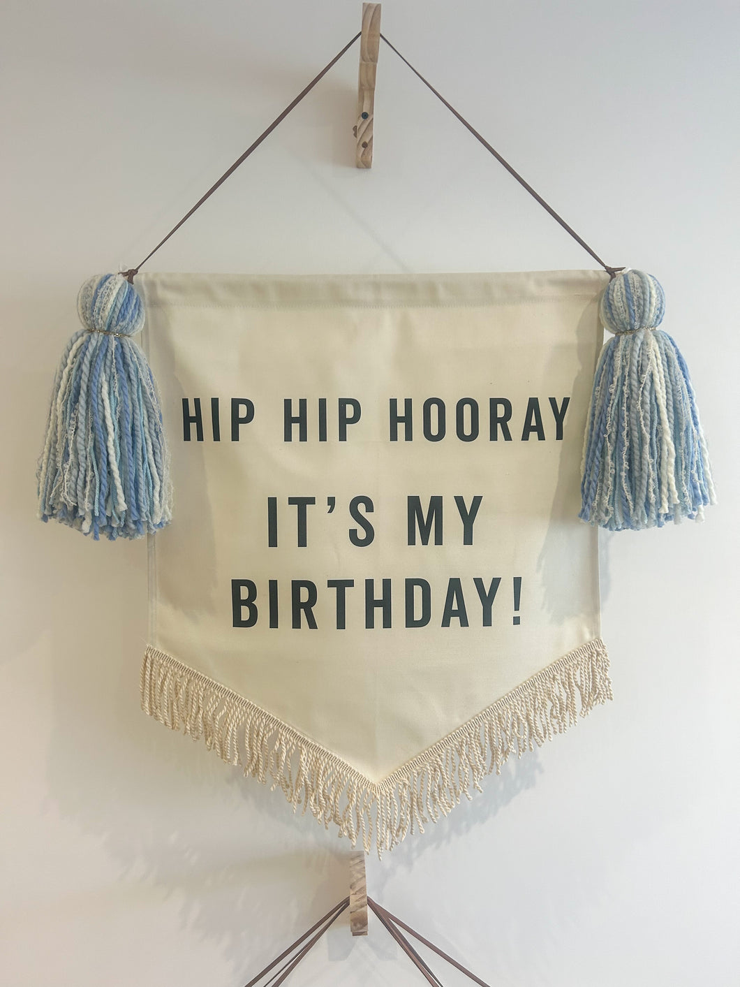 5. Limited Edition ‘Hip Hip Hooray It’s My Birthday’ Large Banner