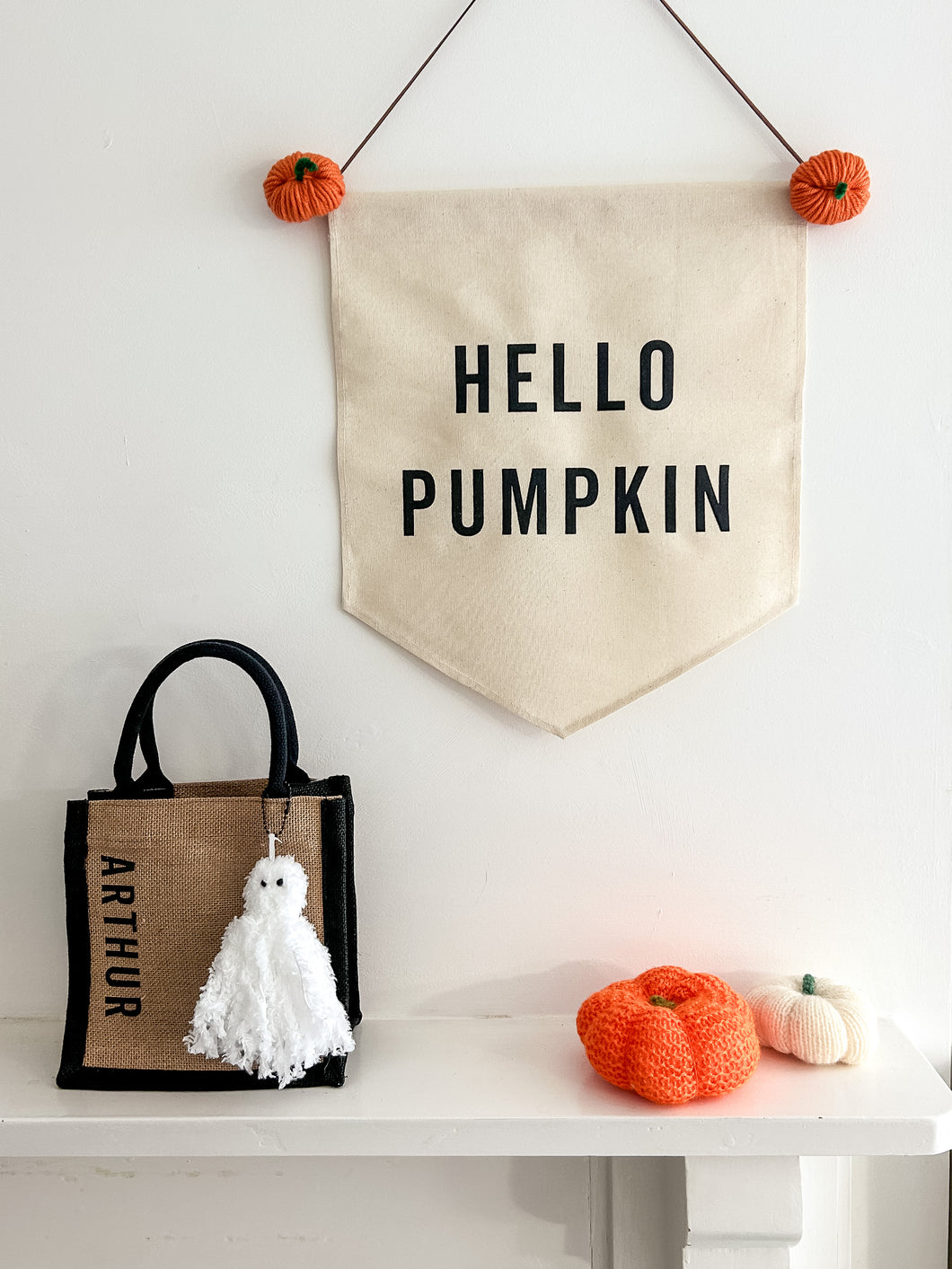 'Hello Pumpkin' Banner