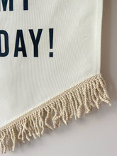 Load image into Gallery viewer, Limited Edition ‘Hip Hip Hooray It’s My Birthday’ Large Banner - Neutral
