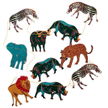 Load image into Gallery viewer, Safari Animals Sewn Garland by East End Press
