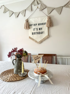 'It's My Birthday' Pennant Flag