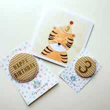 Load image into Gallery viewer, Toby Tiger Birthday Card
