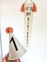 Load image into Gallery viewer, &#39;It&#39;s My Birthday&#39; Long Tassel Banner
