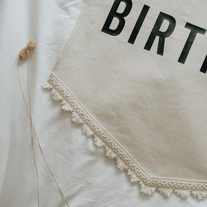 Large Boho ‘Happy Birthday’ Banner *Order slots available 8pm 1st September*